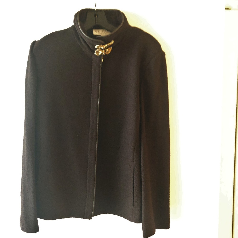 St. John Sport by Marie Gray Brown Jacket